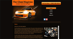 Desktop Screenshot of glassmagician.net