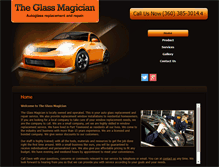 Tablet Screenshot of glassmagician.net